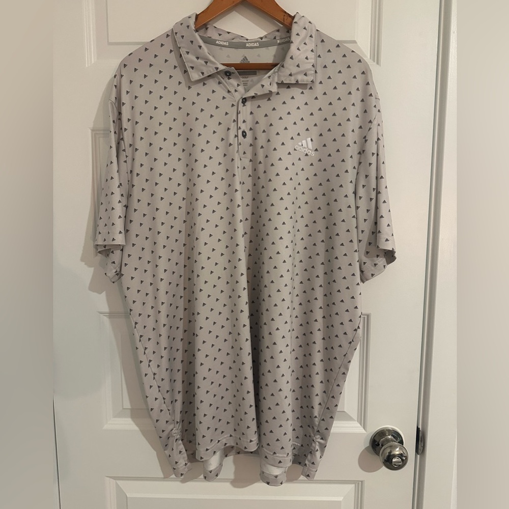 Adidas Golf Gray Polo